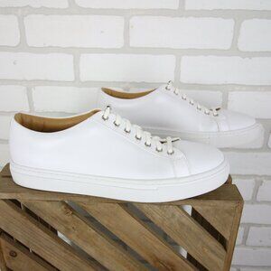 Thursday Everyday Premium White Leather Low Sneakers Mens 11